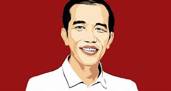 Gambar Pak Jokowi Simple